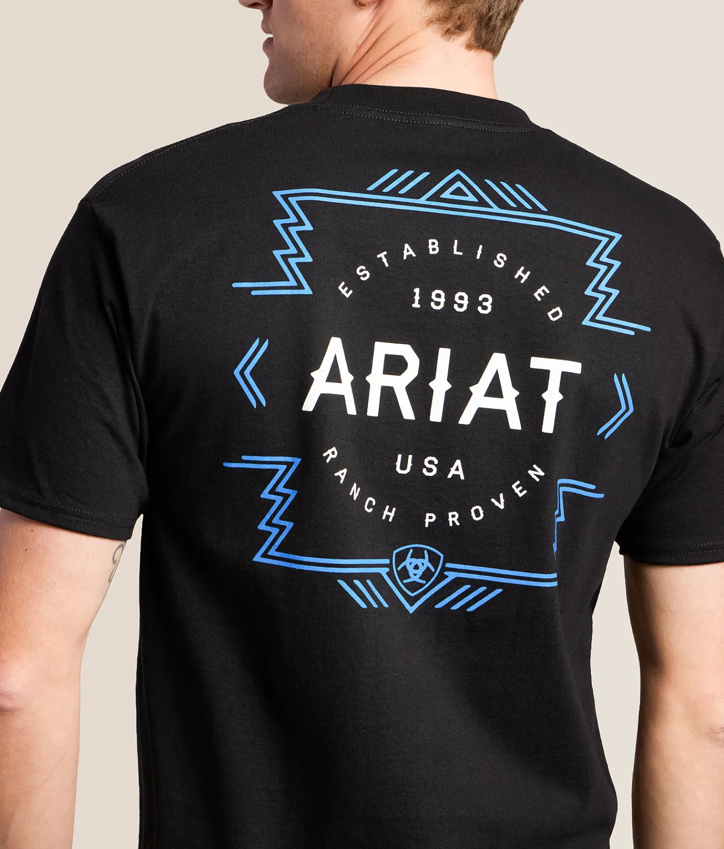 Ariat Simple Line Rancher T-Shirt Black Best