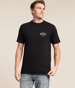 Ariat Simple Line Rancher T-Shirt Black Best