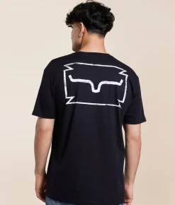 Tops|Graphic T-Shirts | Kimes Ranch Simple Split T-Shirt Black
