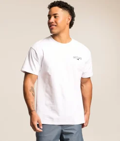 Salty Crew Simple T-Shirt White New