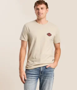 Tops|Graphic T-Shirts | Ariat Simple Wooden Cruces T-Shirt Natural