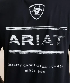 Ariat Simple Wooden Last T-Shirt Black Hot