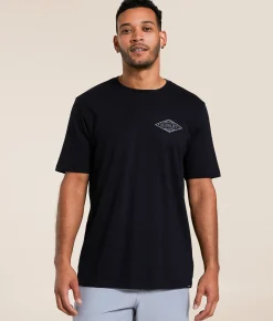 Tops|Graphic T-Shirts | Hurley Simulate T-Shirt Solid Black