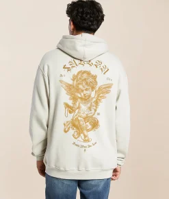 Sullen Since Birth Hooded Sweatshirt Brazilian Sand Discount