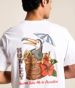 Tops|Graphic T-Shirts | Hurley Sippin' On Paradise T-Shirt White