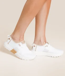 HEYDUDE™ Sirocco Sport Stretch Sneaker White Sand