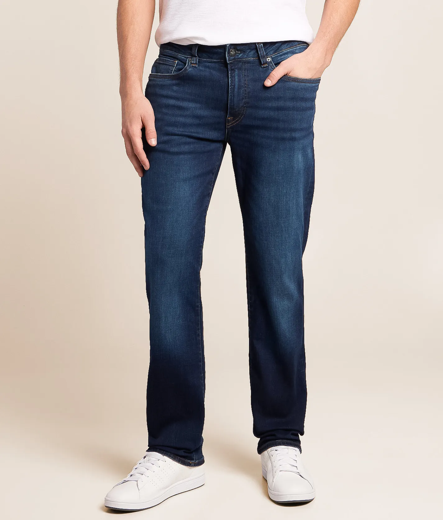 Bottoms|Jeans | Buffalo Six Straight Stretch Jean Indigo