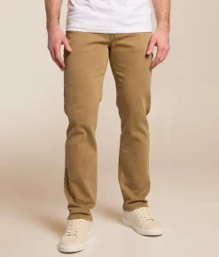 Bottoms|Jeans | Buffalo Six Straight Stretch Jean Dark Beige