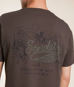 Graphic T-Shirts | Sendero Provisions Co. Skeleton Riders T-Shirt Light Brown