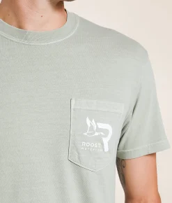 Roost Waterfowl Skeleton Shotgunner T-Shirt Sandstone Outlet