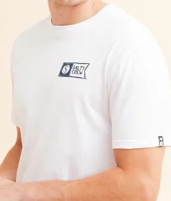 Salty Crew Sketchy Alpha T-Shirt White Hot