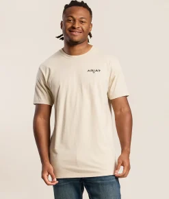 Ariat Sketchy Land T-Shirt Natural Sale