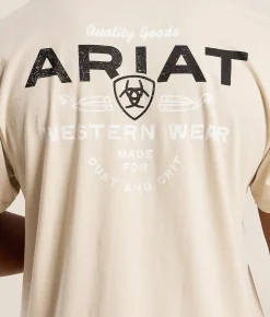 Ariat Sketchy Land T-Shirt Natural Sale