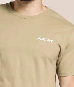 Tops|Graphic T-Shirts | Ariat Sketchy Valley T-Shirt Winter Twig
