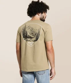 Tops|Graphic T-Shirts | Ariat Sketchy Valley T-Shirt Winter Twig