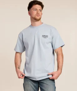 Tops | Ariat Sketchy View T-Shirt Arctic Blue