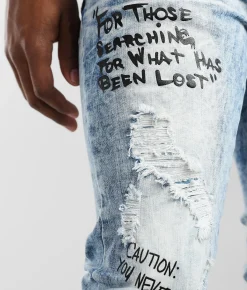 Sale Jeans|Bottoms | Industrial Indigo Skinny Stretch Jean Indigo