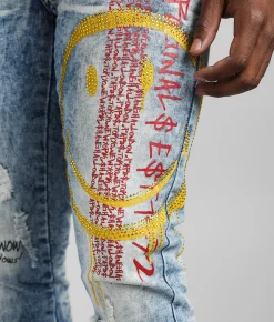 Sale Jeans|Bottoms | Industrial Indigo Skinny Stretch Jean Indigo