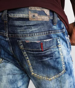 Industrial Indigo Skinny Stretch Jean Indigo Sale
