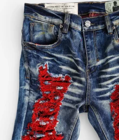 Industrial Indigo Skinny Stretch Jean Indigo Sale