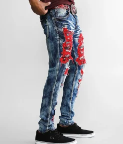 Industrial Indigo Skinny Stretch Jean Indigo Sale