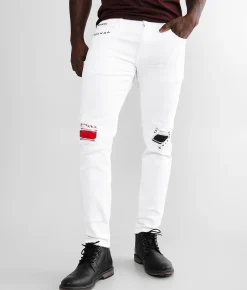 PREME Skinny Stretch Jean White Hot