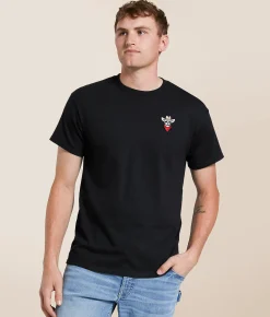 Graphic T-Shirts | Riot Society Skull Cowboy T-Shirt Black