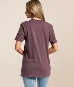 Tops | Ariat Skull Rope T-Shirt Wine Heather