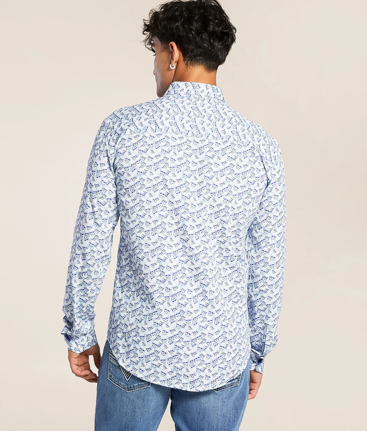 Eight X Skull Shirt White Sale
