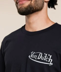 Tops|Graphic T-Shirts | Von Dutch™ Skull T-Shirt Black