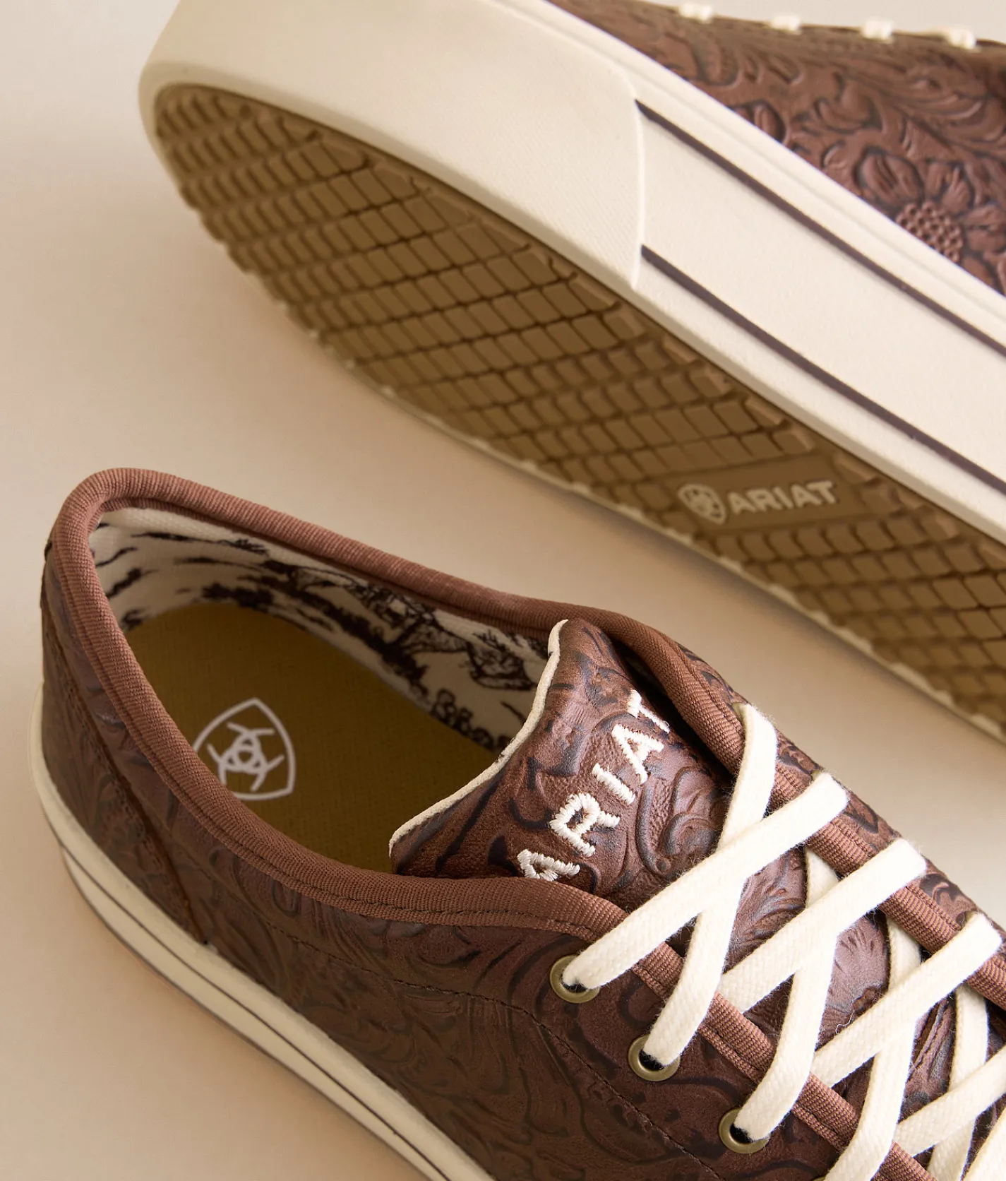 Shoes | Ariat Skylar Leather Shoe Brown