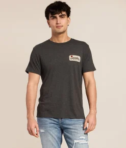RVCA Sland Time T-Shirt Black Clearance