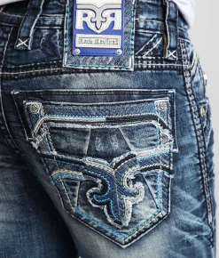 Rock Revival Jeans|Bottoms | Rock Revival Sleets Slim Straight Stretch Jean Sleets SJ204
