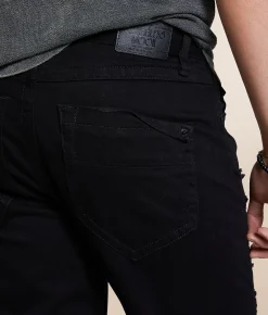 Smuggler's Moon Slim Straight Jean Black
