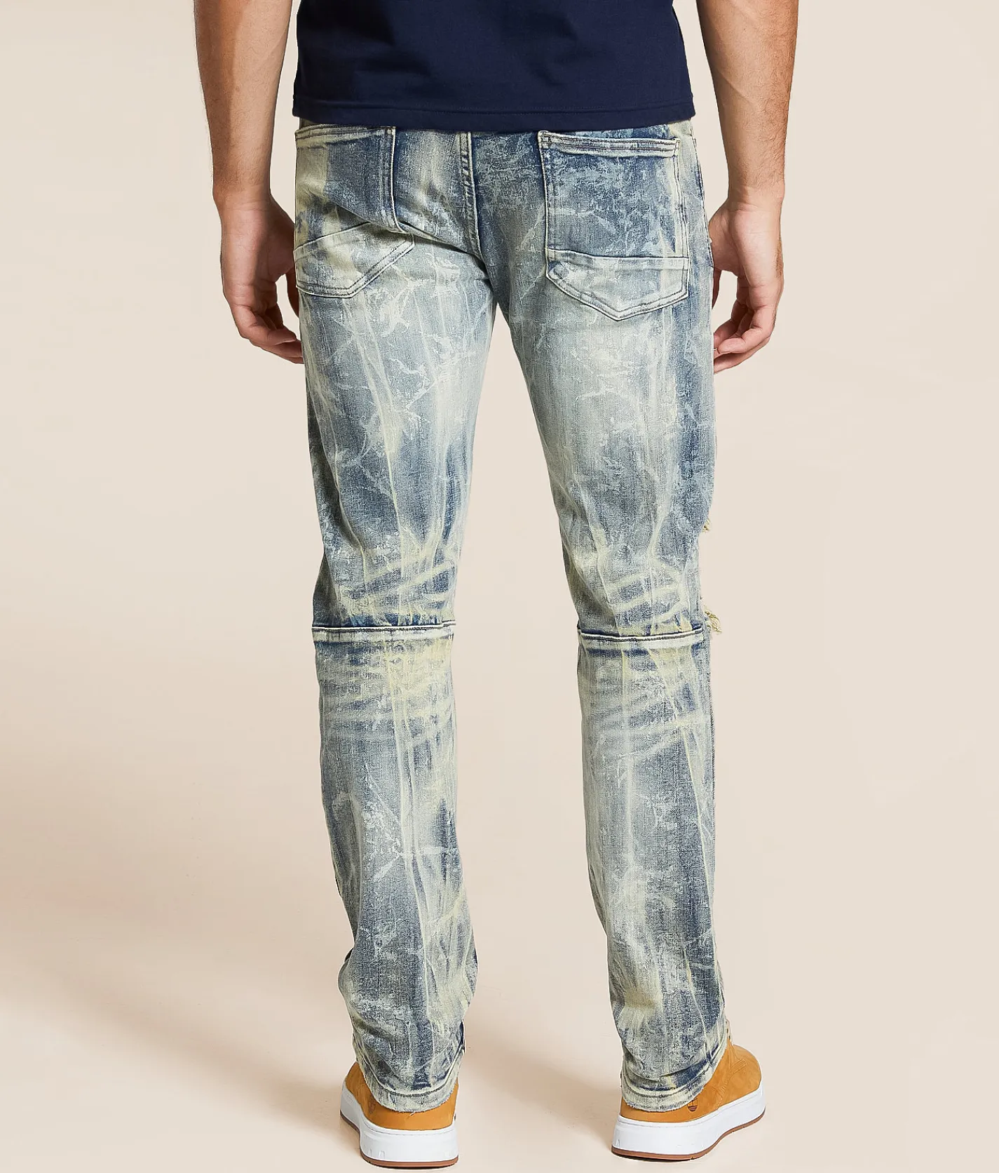 Smoke Rise® Slim Straight Stretch Jean Kelly Blue Online