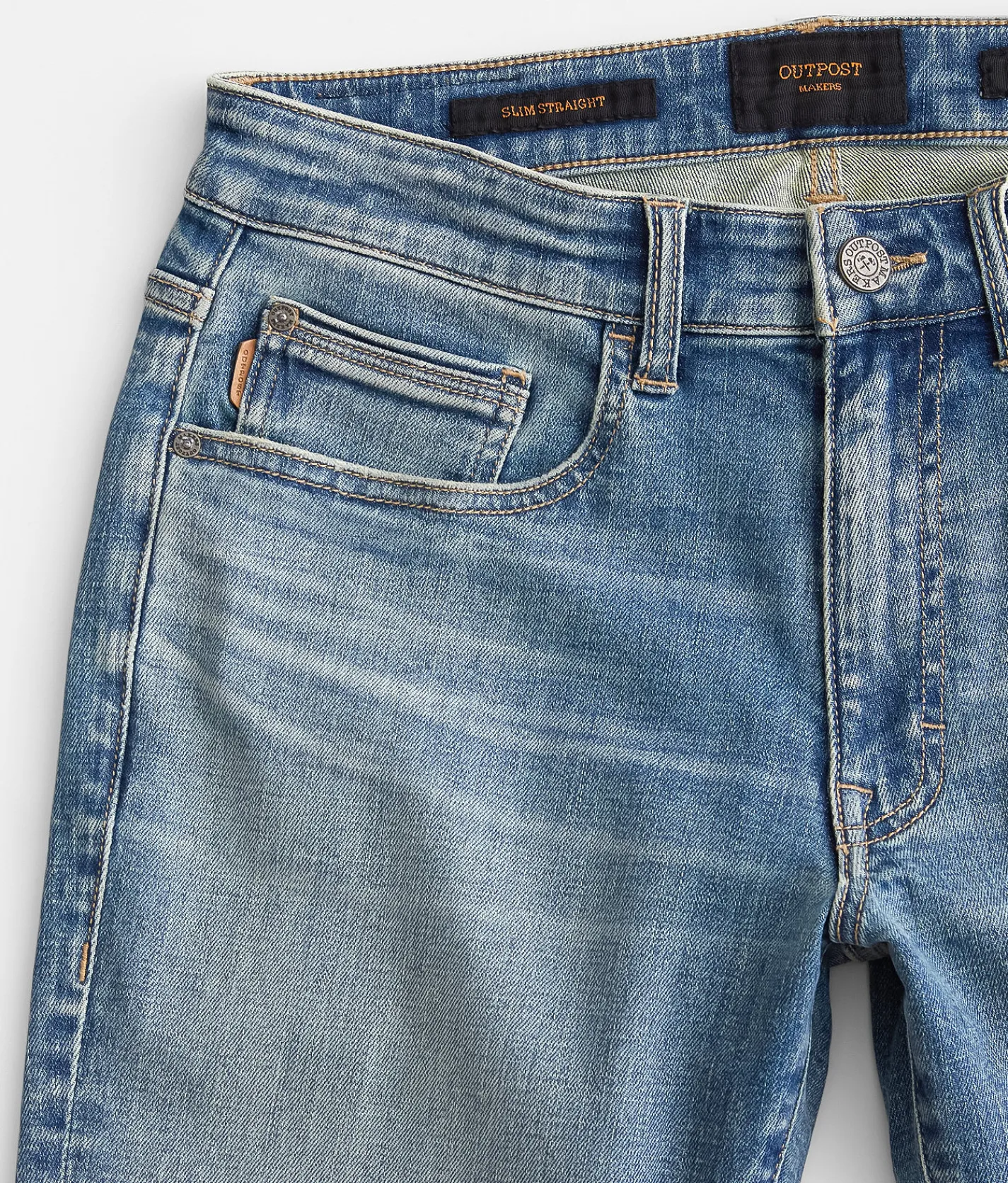 Outpost Makers Slim Straight Stretch Jean Beefalo Discount