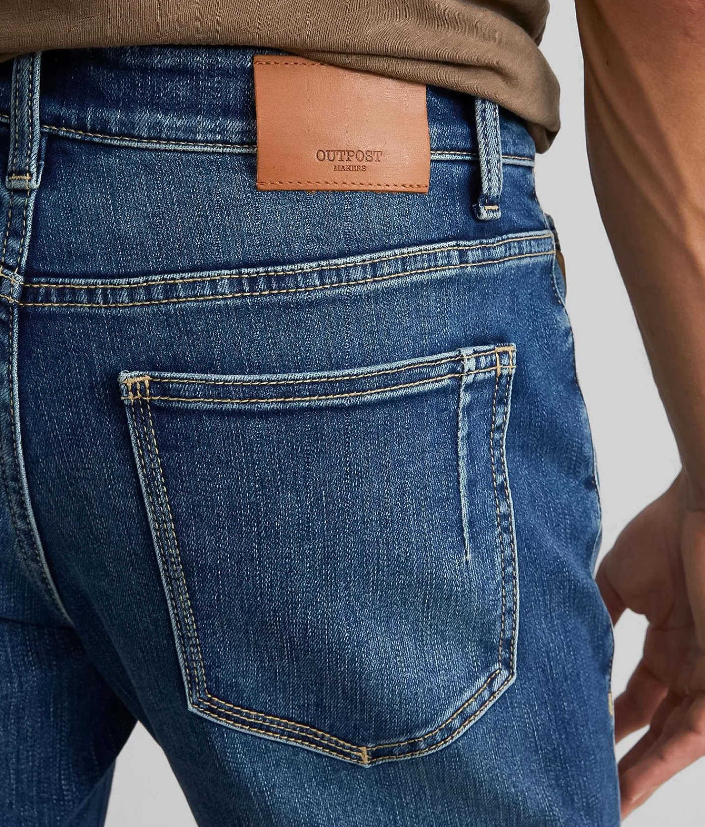 Sale Jeans|Bottoms | Outpost Makers Slim Straight Stretch Jean Inter