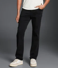 Outpost Makers Slim Straight Stretch Jean Black Discount