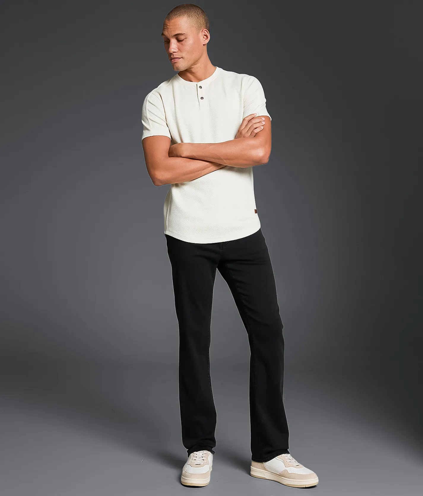 Outpost Makers Slim Straight Stretch Jean Black Discount