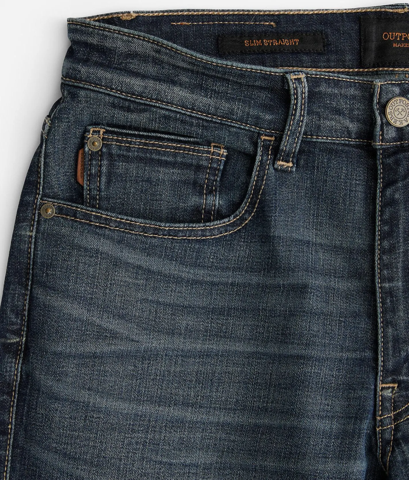 Outpost Makers Slim Straight Stretch Jean Logi Sale