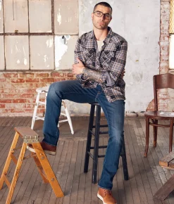 Outpost Makers Slim Straight Stretch Jean Metcalf New