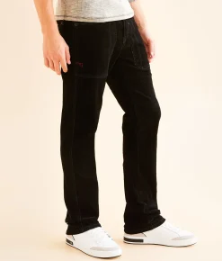 Sale Jeans|Bottoms | rare element© Slim Straight Stretch Jean Black Velvet