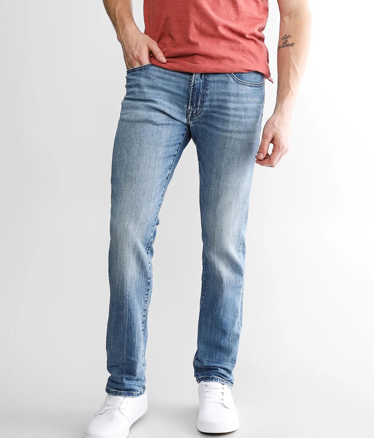 Sale Jeans|Bottoms | Outpost Makers Slim Straight Stretch Jean Salt