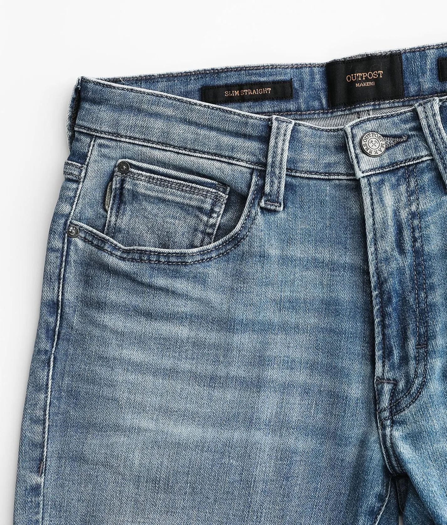 Sale Jeans|Bottoms | Outpost Makers Slim Straight Stretch Jean Salt