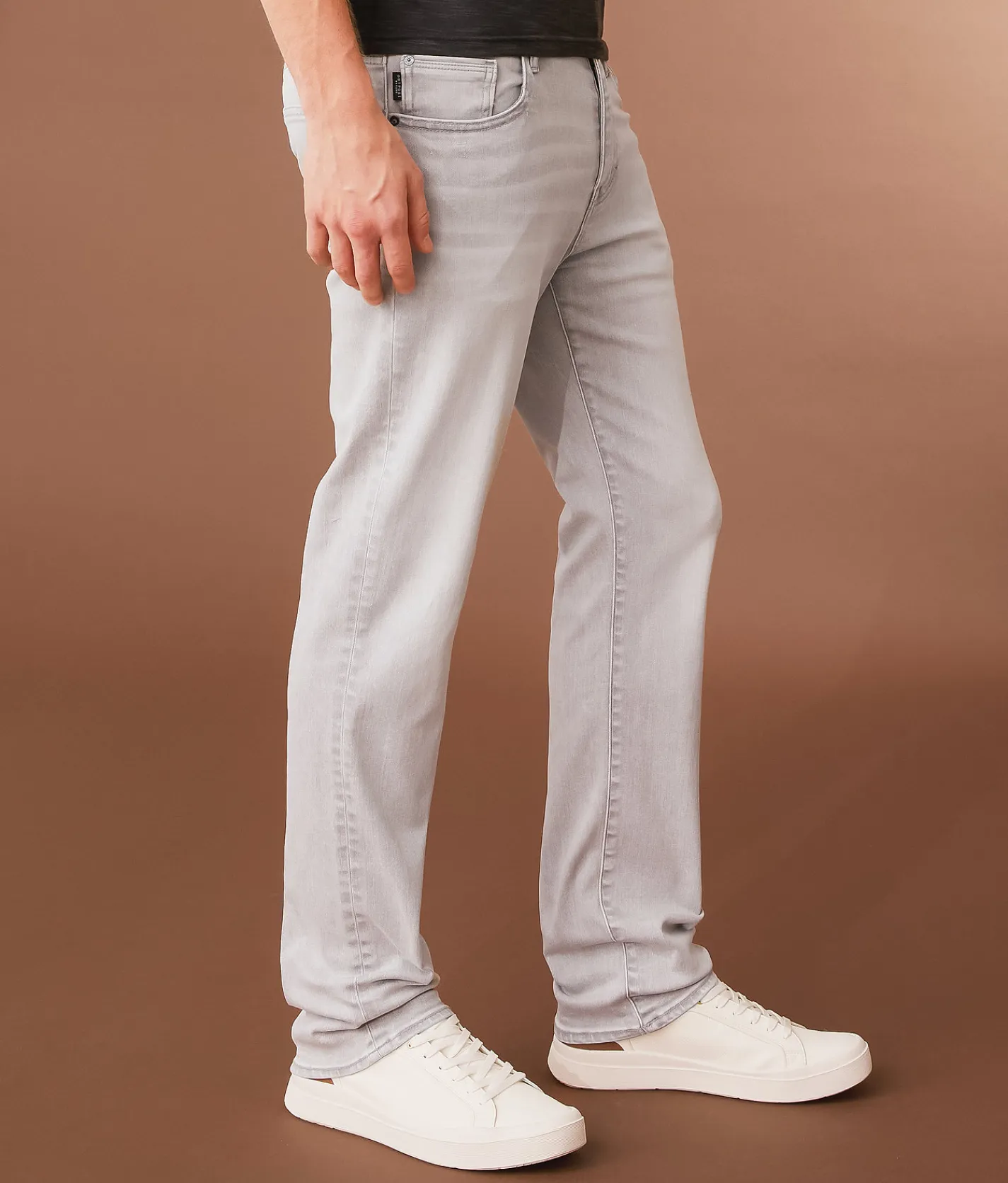 Outpost Makers Slim Straight Stretch Pant Ash Grey 2 Hot