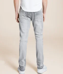 Smoke Rise® Slim Taper Stretch Jean Radiant Grey Outlet