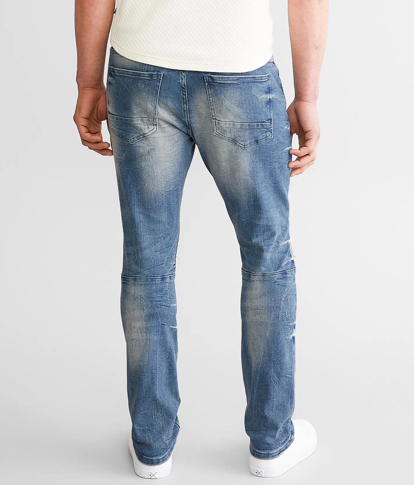 Smoke Rise® Slim Taper Stretch Jean Clairmont Blue Hot