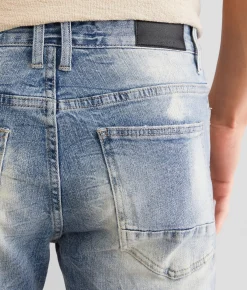 Sale Jeans|Bottoms | Smoke Rise® Slim Taper Stretch Jean Lowell Blue