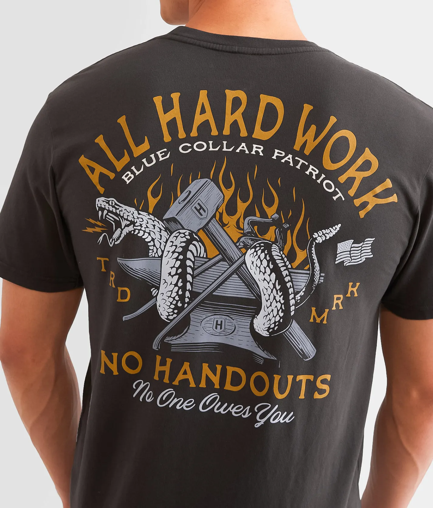 Howitzer Slither T-Shirt Vintage Black New