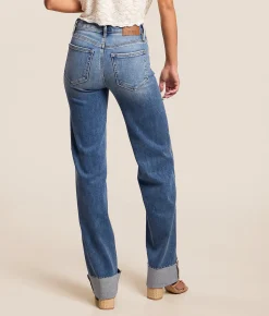 HIDDEN Sloane Classic Straight Stretch Jean Refugio Discount
